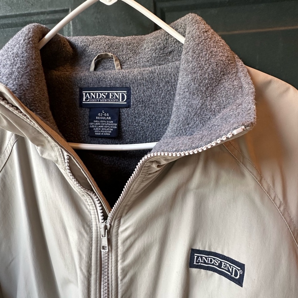 Lands’ End Men’s Fleece Lined Jacket
